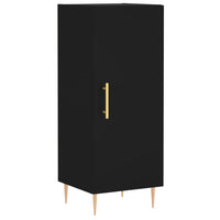 Thumbnail for Highboard Schwarz 34,5x34x180 cm Holzwerkstoff