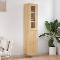 Thumbnail for Highboard Sonoma-Eiche 34,5x34x180 cm Holzwerkstoff