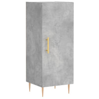 Thumbnail for Highboard Betongrau 34,5x34x180 cm Holzwerkstoff