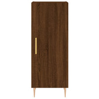 Thumbnail for Highboard Braun Eichen-Optik 34,5x34x180 cm Holzwerkstoff