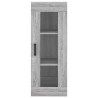 Thumbnail for Highboard Grau Sonoma 34,5x34x180 cm Holzwerkstoff