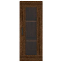 Thumbnail for Highboard Braun Eichen-Optik 34,5x34x180 cm Holzwerkstoff