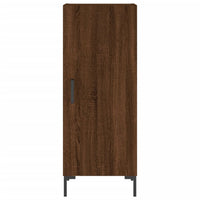 Thumbnail for Highboard Braun Eichen-Optik 34,5x34x180 cm Holzwerkstoff