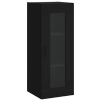 Thumbnail for Highboard Schwarz 34,5x34x180 cm Holzwerkstoff