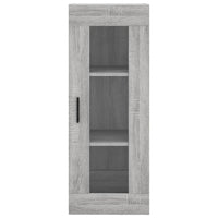 Thumbnail for Highboard Grau Sonoma 34,5x34x180 cm Holzwerkstoff