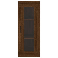 Thumbnail for Highboard Braun Eichen-Optik 34,5x34x180 cm Holzwerkstoff