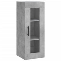 Thumbnail for Highboard Betongrau 34,5x34x180 cm Holzwerkstoff