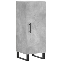 Thumbnail for Highboard Betongrau 34,5x34x180 cm Holzwerkstoff