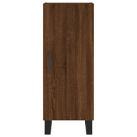 Thumbnail for Highboard Braun Eichen-Optik 34,5x34x180 cm Holzwerkstoff
