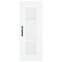 Thumbnail for Highboard Weiß 34,5x34x180 cm Holzwerkstoff