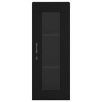 Thumbnail for Highboard Schwarz 34,5x34x180 cm Holzwerkstoff