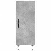 Thumbnail for Highboard Betongrau 34,5x34x180 cm Holzwerkstoff