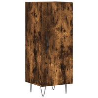 Thumbnail for Highboard Räuchereiche 34,5x34x180 cm Holzwerkstoff