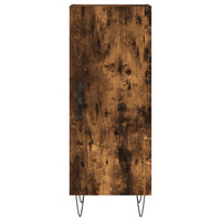 Thumbnail for Highboard Räuchereiche 34,5x34x180 cm Holzwerkstoff