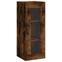 Thumbnail for Highboard Räuchereiche 34,5x34x180 cm Holzwerkstoff
