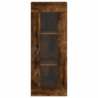 Thumbnail for Highboard Räuchereiche 34,5x34x180 cm Holzwerkstoff