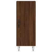 Thumbnail for Highboard Braun Eichen-Optik 34,5x34x180 cm Holzwerkstoff