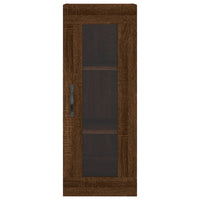 Thumbnail for Highboard Braun Eichen-Optik 34,5x34x180 cm Holzwerkstoff