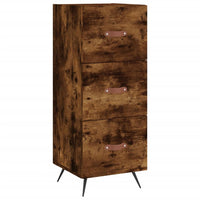Thumbnail for Highboard Räuchereiche 34,5x34x180 cm Holzwerkstoff