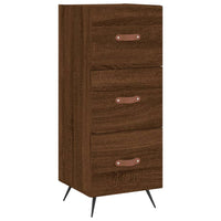 Thumbnail for Highboard Braun Eichen-Optik 34,5x34x180 cm Holzwerkstoff