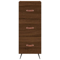 Thumbnail for Highboard Braun Eichen-Optik 34,5x34x180 cm Holzwerkstoff