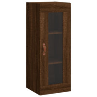Thumbnail for Highboard Braun Eichen-Optik 34,5x34x180 cm Holzwerkstoff