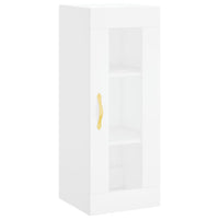 Thumbnail for Highboard Weiß 34,5x34x180 cm Holzwerkstoff