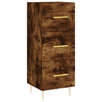 Thumbnail for Highboard Räuchereiche 34,5x34x180 cm Holzwerkstoff