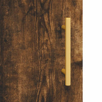 Thumbnail for Highboard Räuchereiche 34,5x34x180 cm Holzwerkstoff