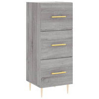 Thumbnail for Highboard Grau Sonoma 34,5x34x180 cm Holzwerkstoff