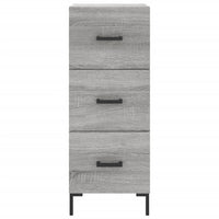 Thumbnail for Highboard Grau Sonoma 34,5x34x180 cm Holzwerkstoff