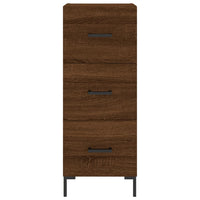 Thumbnail for Highboard Braun Eichen-Optik 34,5x34x180 cm Holzwerkstoff