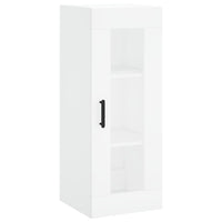 Thumbnail for Highboard Weiß 34,5x34x180 cm Holzwerkstoff