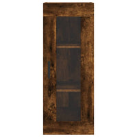 Thumbnail for Highboard Räuchereiche 34,5x34x180 cm Holzwerkstoff