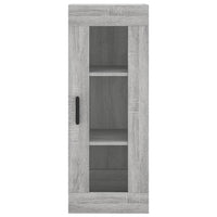 Thumbnail for Highboard Grau Sonoma 34,5x34x180 cm Holzwerkstoff