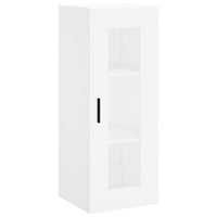 Thumbnail for Highboard Weiß 34,5x34x180 cm Holzwerkstoff