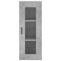 Thumbnail for Highboard Betongrau 34,5x34x180 cm Holzwerkstoff