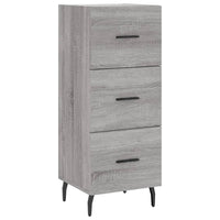 Thumbnail for Highboard Grau Sonoma 34,5x34x180 cm Holzwerkstoff