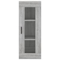 Thumbnail for Highboard Grau Sonoma 34,5x34x180 cm Holzwerkstoff