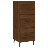Thumbnail for Highboard Braun Eichen-Optik 34,5x34x180 cm Holzwerkstoff