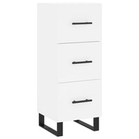 Thumbnail for Highboard Weiß 34,5x34x180 cm Holzwerkstoff