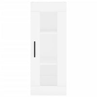 Thumbnail for Highboard Weiß 34,5x34x180 cm Holzwerkstoff
