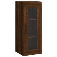 Thumbnail for Highboard Braun Eichen-Optik 34,5x34x180 cm Holzwerkstoff