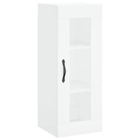 Thumbnail for Highboard Weiß 34,5x34x180 cm Holzwerkstoff