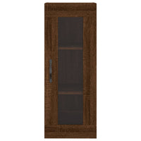 Thumbnail for Highboard Braun Eichen-Optik 34,5x34x180 cm Holzwerkstoff