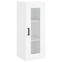 Thumbnail for Highboard Weiß 34,5x34x180 cm Holzwerkstoff