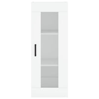 Thumbnail for Highboard Weiß 34,5x34x180 cm Holzwerkstoff