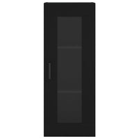 Thumbnail for Highboard Schwarz 34,5x34x180 cm Holzwerkstoff