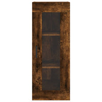 Thumbnail for Highboard Räuchereiche 34,5x34x180 cm Holzwerkstoff