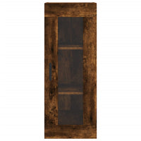 Thumbnail for Highboard Räuchereiche 34,5x34x180 cm Holzwerkstoff
